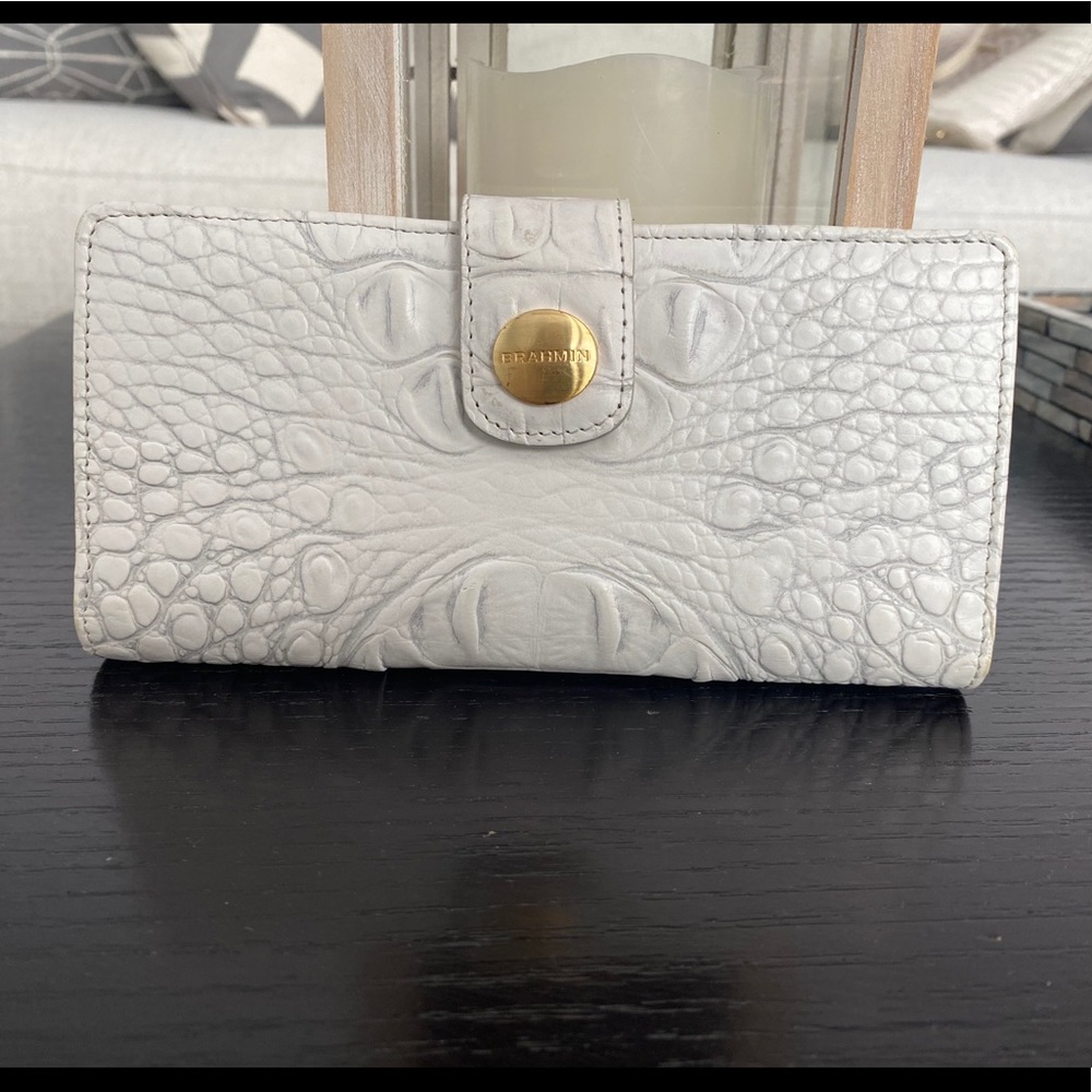 Brahmin coconut Melbourne wallet